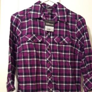 Eddie Bauer plaid shirt